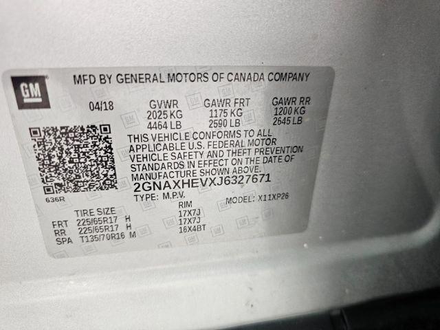 Chevrolet Equinox FWD 4dr LS w/1LS 2018