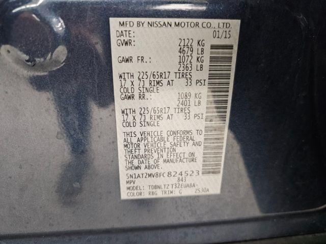 Nissan Rogue AWD 4dr SV 2015