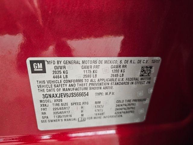 Chevrolet Equinox FWD 4dr LT w/1LT 2018