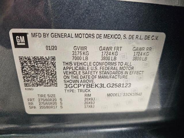 Chevrolet Silverado 1500 4WD Crew Cab 147" Custom 2020