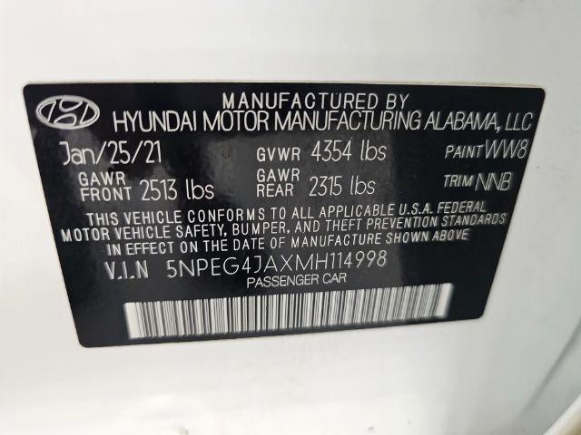 Hyundai Sonata SE 2.5L 2021