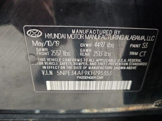 Hyundai Sonata Sport 2.4L 2019