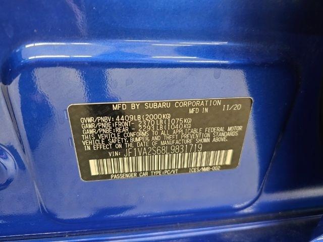 Subaru WRX STI Manual 2020