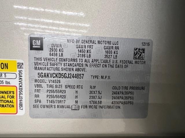 Buick Enclave AWD 4dr Premium 2016