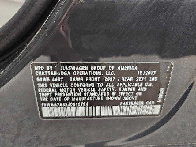 Volkswagen Passat 2.0T S Auto 2018