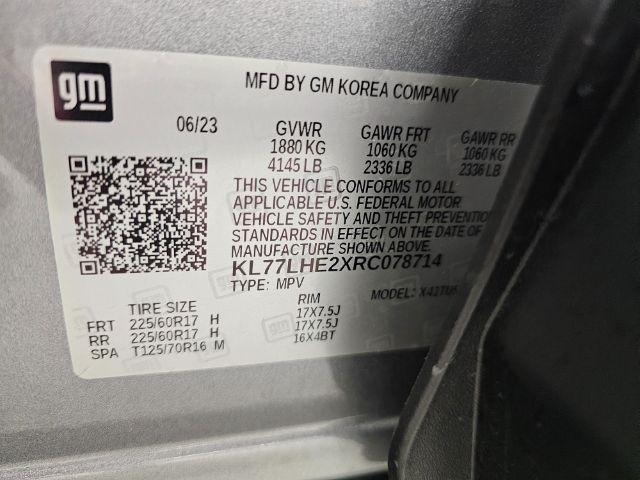 Chevrolet Trax FWD 4dr LT 2024