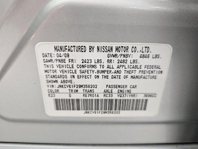 Infiniti G37 Sedan 4dr x AWD 2009