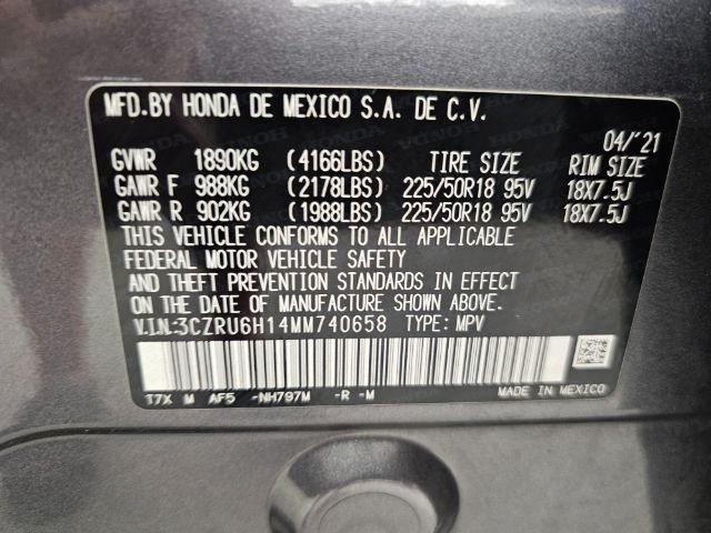 Honda HR-V Sport AWD CVT 2021