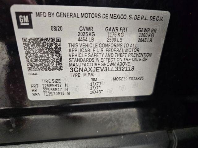 Chevrolet Equinox FWD 4dr LT w/2FL 2020