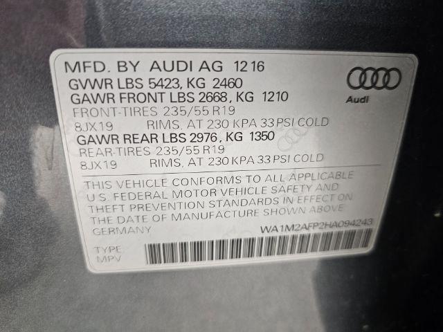 Audi Q5 2.0 TFSI Premium Plus 2017