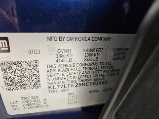 Chevrolet Trax FWD 4dr LS 2024