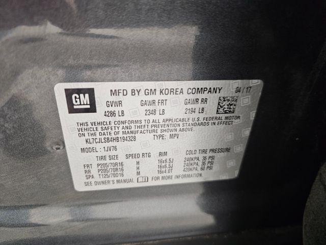 Chevrolet Trax FWD 4dr LT 2017