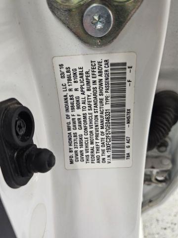 Honda Civic Sedan 4dr CVT LX 2016