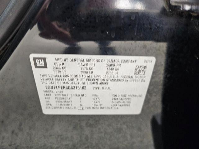 Chevrolet Equinox AWD 4dr LT 2016