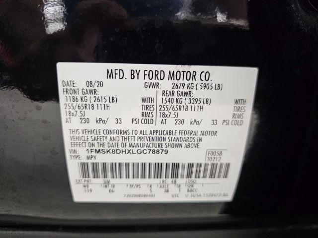 Ford Explorer XLT 4WD 2020