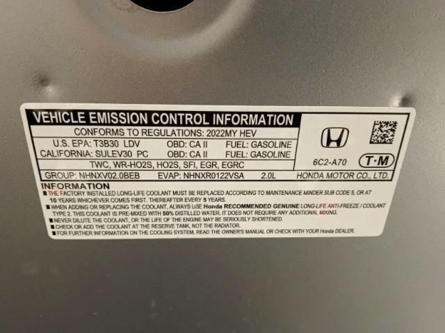 Honda Accord Hybrid Sport Sedan 2022