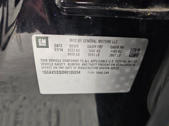 Cadillac CTS Sedan 4dr Sdn 3.6L Luxury AWD 2017