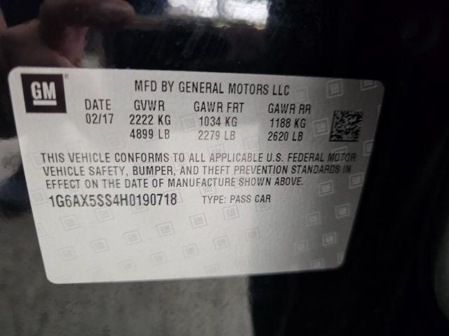 Cadillac CTS Sedan 4dr Sdn 3.6L Luxury AWD 2017