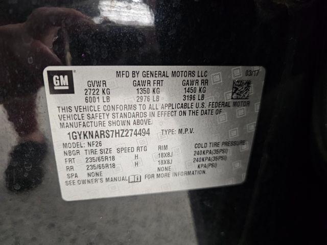 Cadillac XT5 FWD 4dr 2017