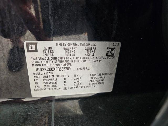 Chevrolet Tahoe 4WD 4dr LTZ 2015