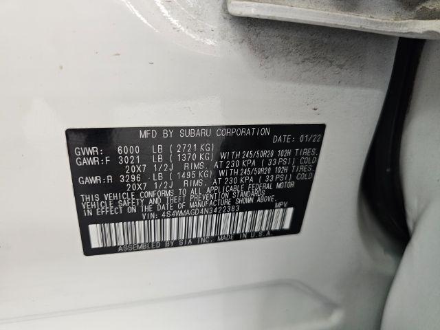 Subaru Ascent Onyx Edition 7-Passenger 2022