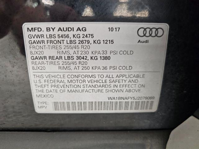 Audi Q5 2.0 TFSI Tech Premium Plus 2018