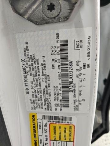 Ford Fusion Hybrid SE FWD 2019