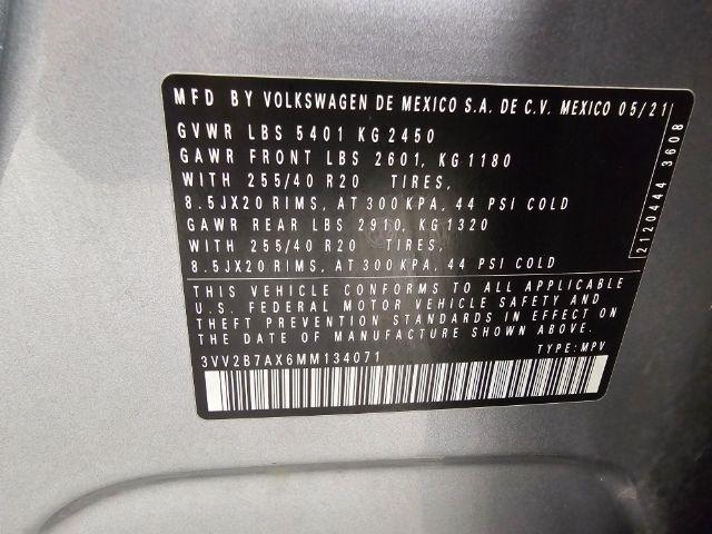 Volkswagen Tiguan 2.0T SE R-Line Black 4MOTION 2021