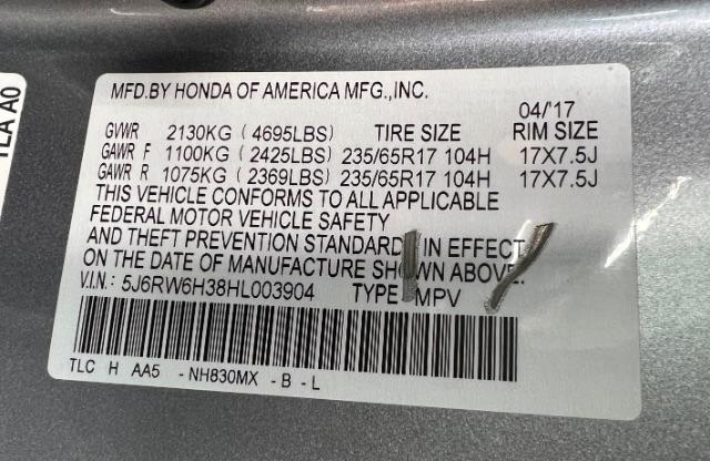 Honda CR-V LX AWD 2017