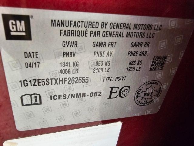 Chevrolet Malibu 4dr Sdn LT w/1LT 2017