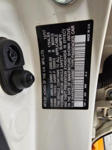 Honda Civic Type R Touring Manual 2018