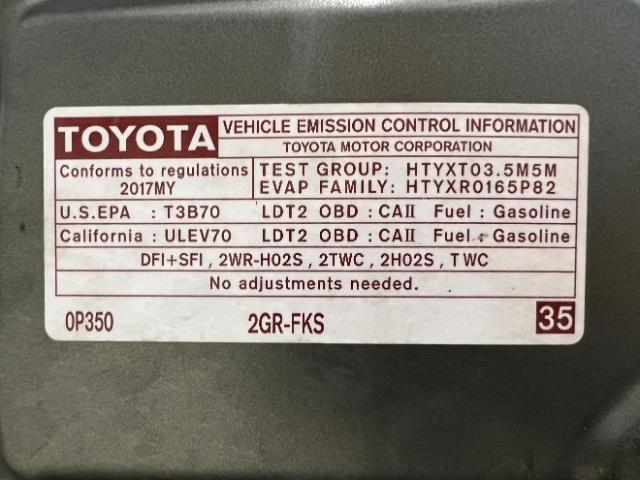 Toyota Highlander XLE V6 FWD (Natl) 2017