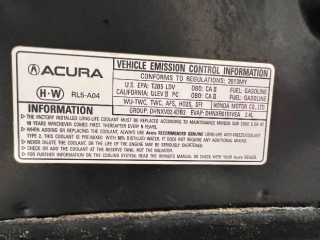 Acura TSX 4dr Sdn I4 Auto Tech Pkg 2013
