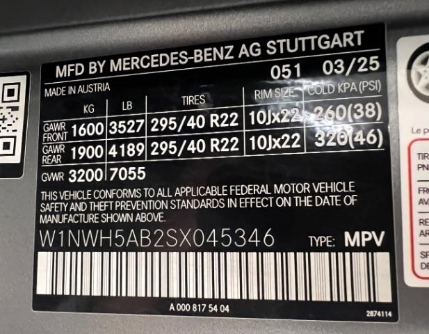 Mercedes-Benz G-Class AMG G 63 SUV 2025