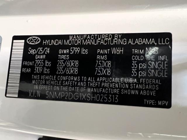 Hyundai Santa Fe Hybrid SEL AWD 2025