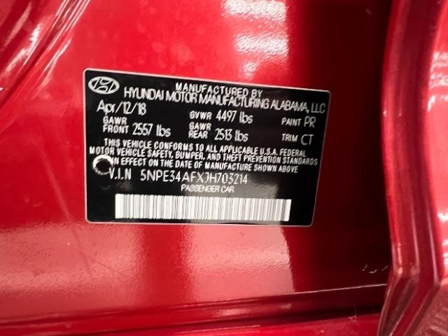 Hyundai Sonata Sport+ 2.4L 2018