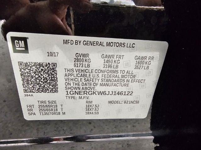 Chevrolet Traverse FWD 4dr LT Cloth w/1LT 2018