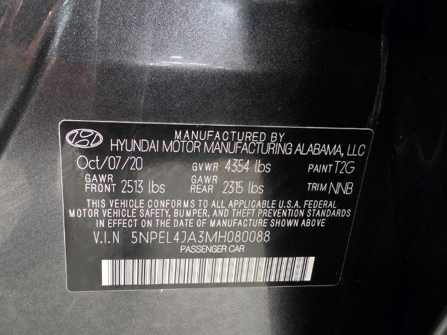 Hyundai Sonata SEL 2.5L 2021