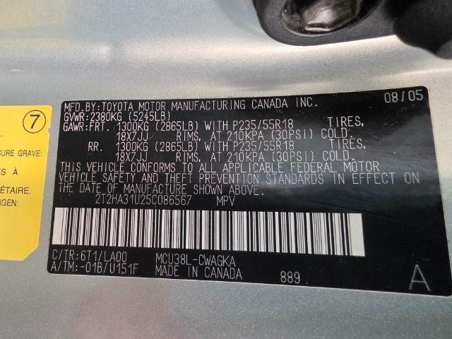 Lexus RX 330 4dr SUV AWD 2005