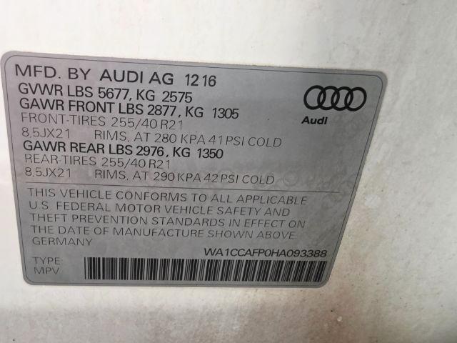 Audi SQ5 3.0 TFSI Premium Plus 2017