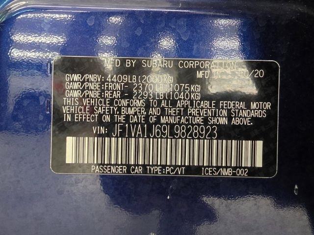Subaru WRX Limited Manual 2020