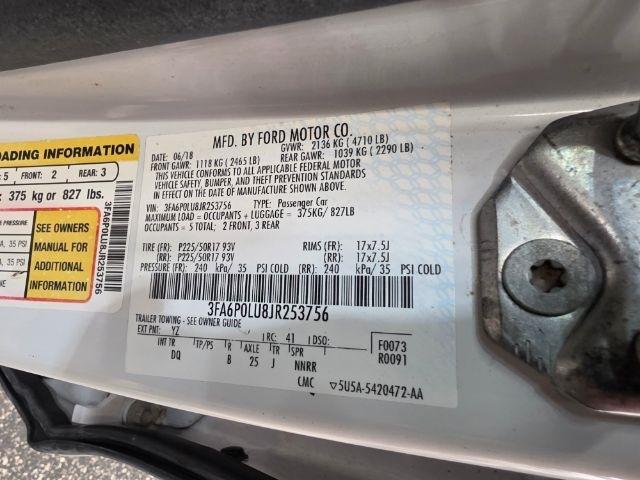 Ford Fusion Hybrid SE FWD 2018