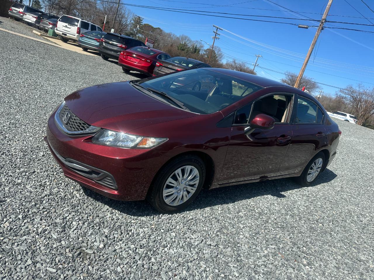 Honda Civic LX Sedan 5-Speed AT 2013
