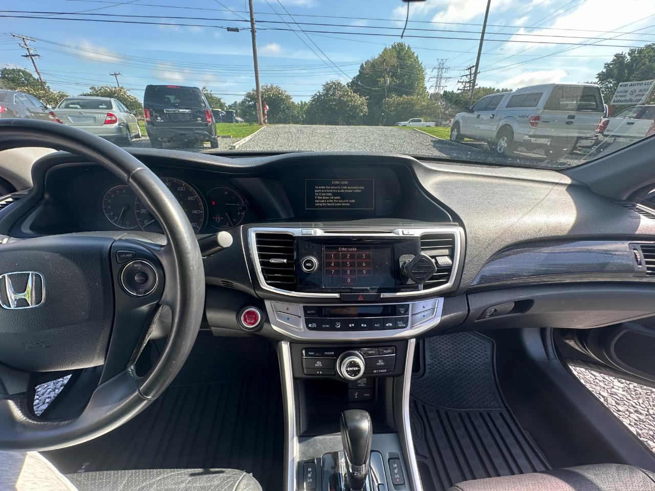 Honda Accord EX-L Coupe CVT 2013