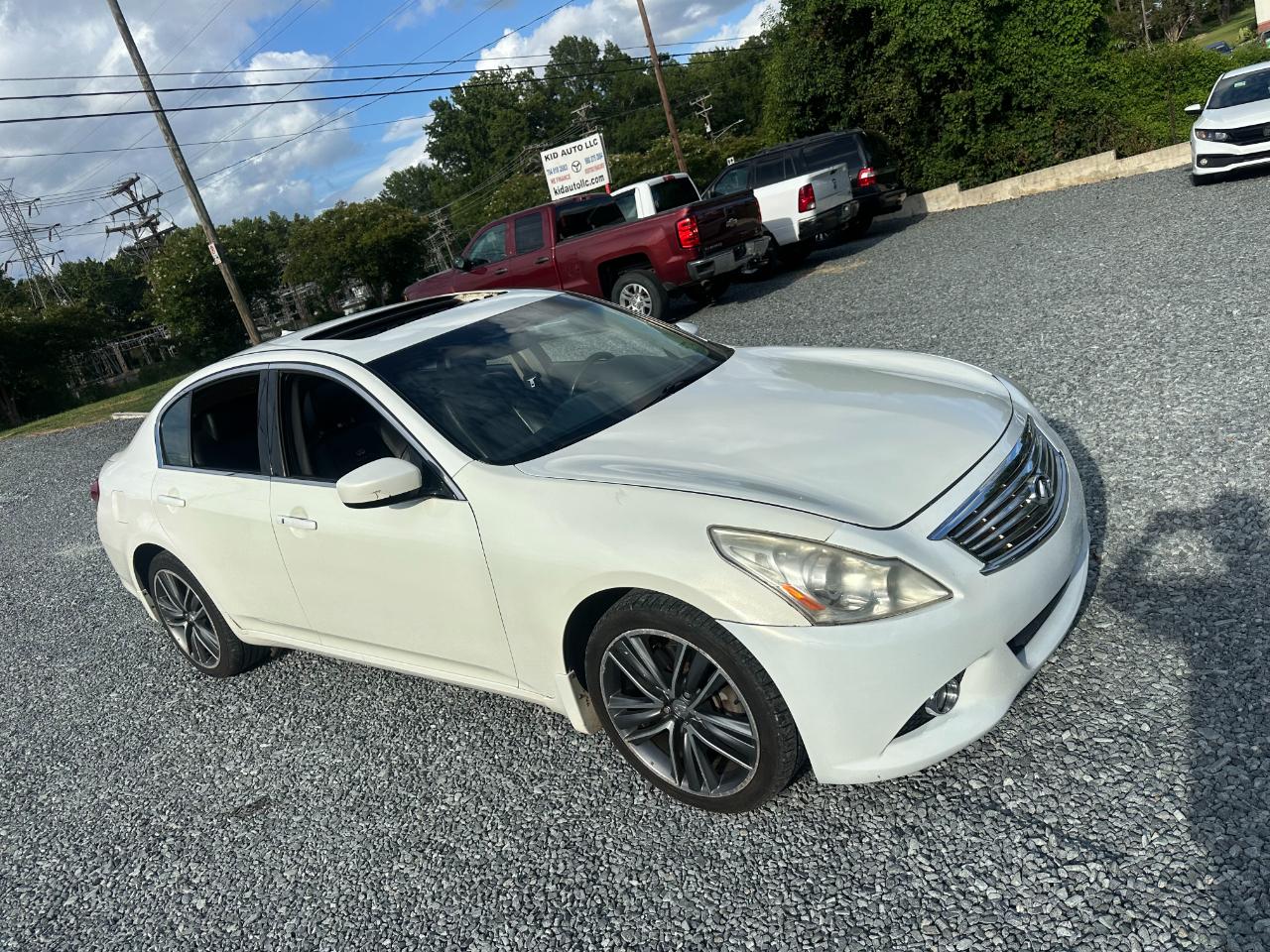 Infiniti G Sedan 37x AWD 2013