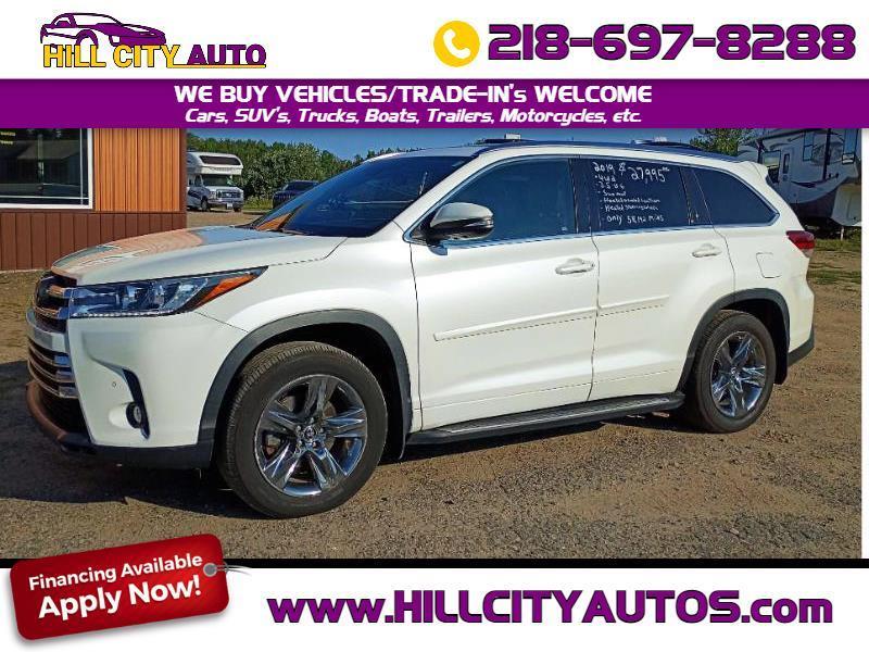 Toyota Highlander Limited AWD V6 2019