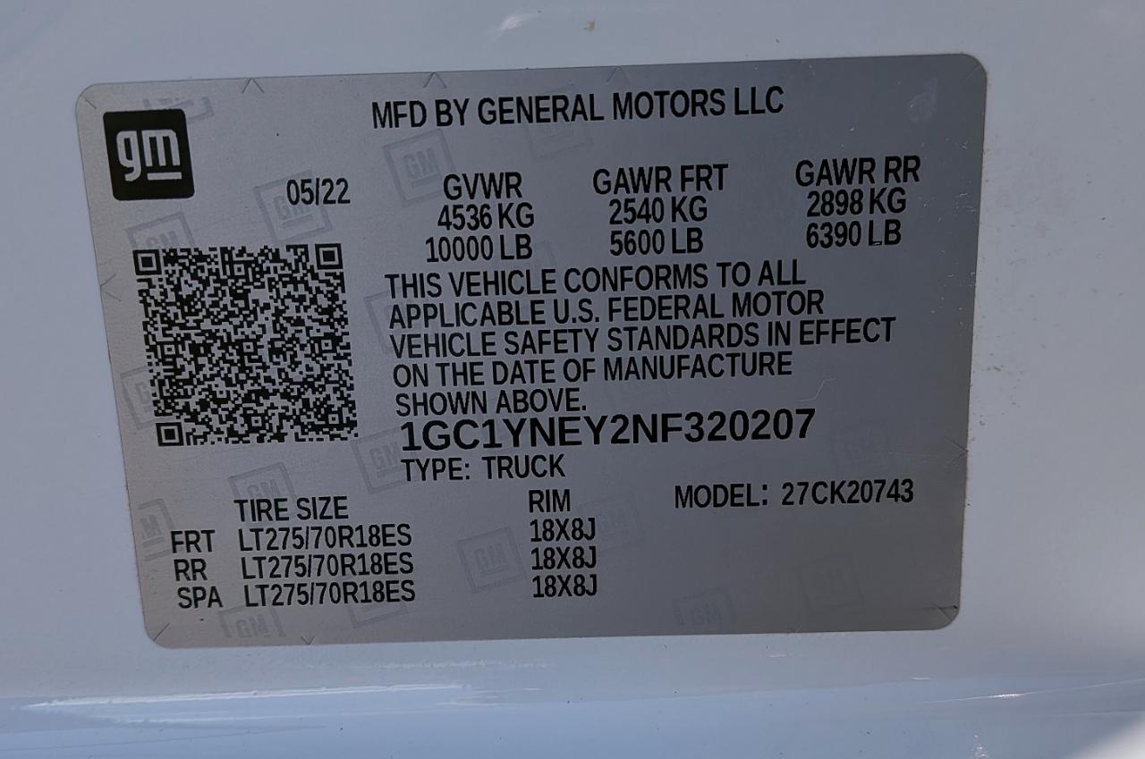 Chevrolet Silverado 2500HD LT Crew Cab Short Box 4WD 2022