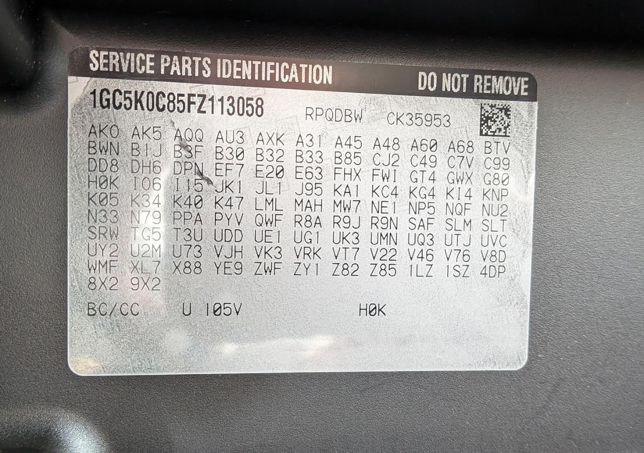 Chevrolet Silverado 3500HD LTZ Double Cab Long Box 4WD 2015