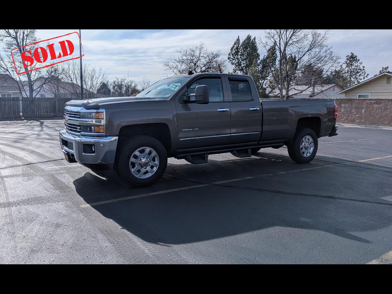 2015 Chevrolet Silverado 3500HD LTZ Double Cab Long Box 4WD