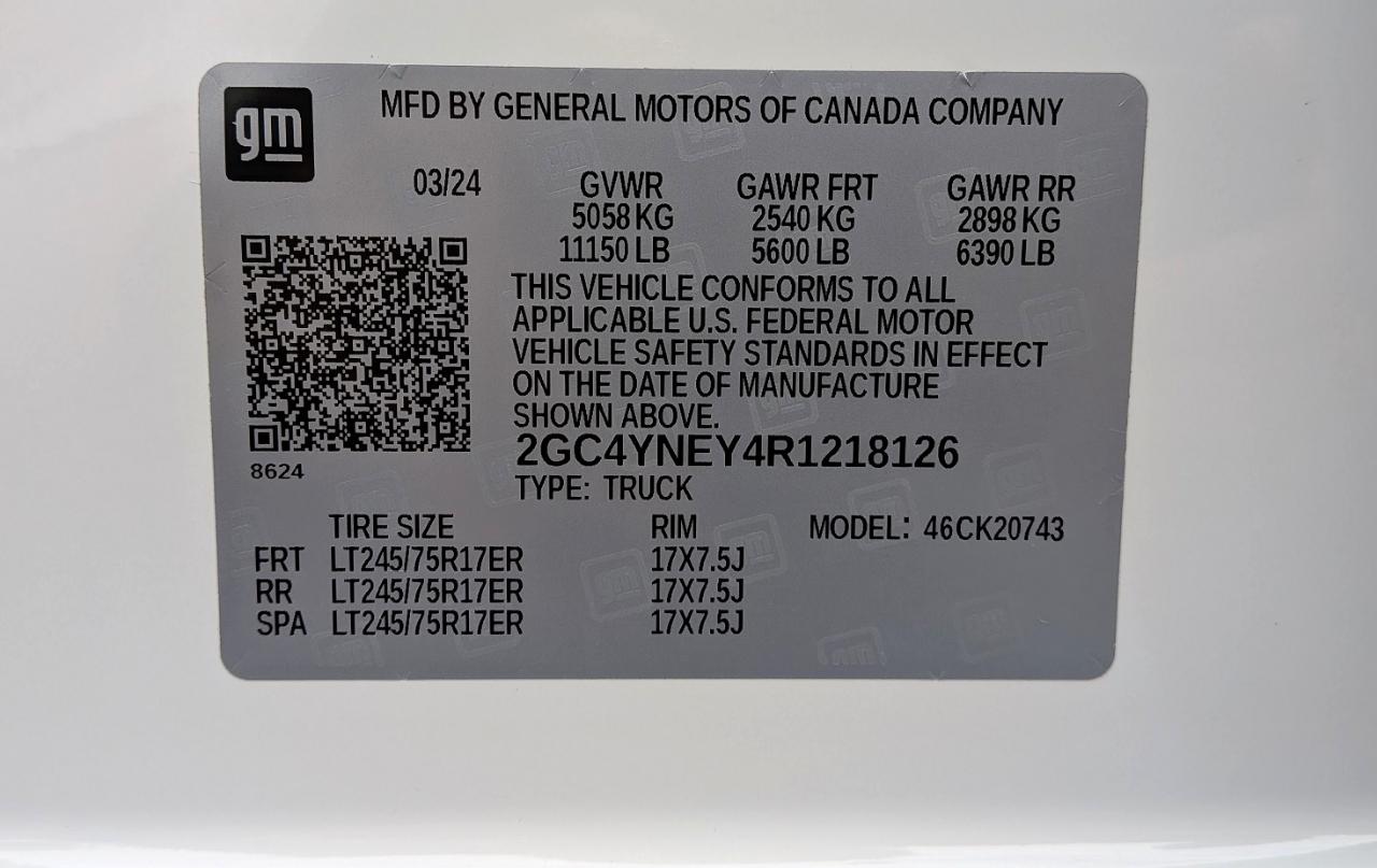 Chevrolet Silverado 2500HD LT Crew Cab Short Box 4WD 2024